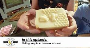 Soap Making 101: Beeswax Soap 🧼 Here's how to make your own custom-scented soap! 🐝
