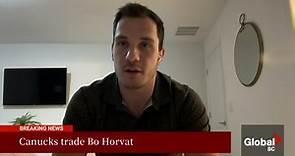 Vancouver Canucks trade Bo Horvat