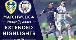 Leeds United v. Manchester City | PREMIER LEAGUE HIGHLIGHTS | 10/3/2020 | NBC Sports