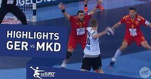 Highlights | Germany vs FYR Macedonia | Men's EHF EURO 2018