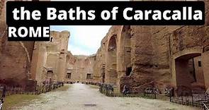 Rome Italy - Hidden Tourist attraction (#5)BATHS OF CARACALLA