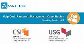 HDI Help Desk Self-Service Password Management Case Studies