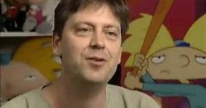 Craig Bartlett Interview/Tuck Tucker Draws Arnold (1999) - Nickelodeon BrainBender