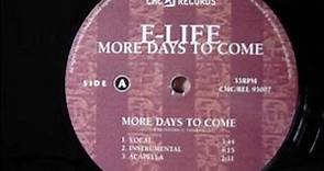E-Life - More Days To Come (1998)