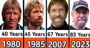 Chuck Norris Evolution from (1980 to 2023)