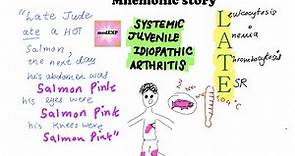 Juvenile Idiopathic Arthritis JIA MNEMONIC MADE EASY usmle high yield