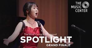 The Music Center's 35th Annual Spotlight Grand Finale — Tiffany Hsu, Classical Voice Finalist