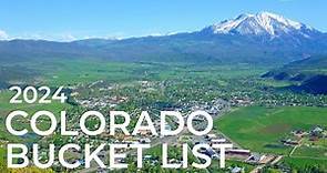 COLORADO BUCKET LIST 2024: Epic Things to Do in Colorado | Destinations to Add to Your List