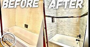 DIY Shower Remodel : START To FINISH (Part 2 of 2)