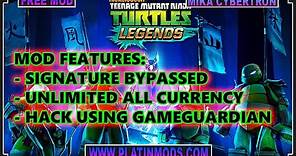 Ninja Turtles: Legends MOD APK | Unlimited All Currency | Hack Level & DNA & Item Using GameGuardian