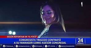 Congresista Cheryl Trigozo habría incumplido sus funciones por cantar con su orquesta en Chile