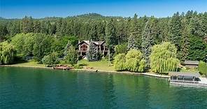Glacier Park Lodge Inspired Estate in Lakeside, Montana