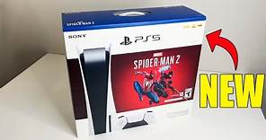 New PS5 Console – Spider-Man 2 Bundle | Unboxing and Review