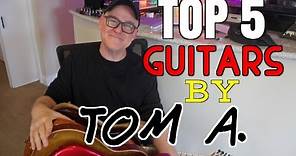 Top 5 Guitars By Tom Anderson | Tim Pierce | Anderson Guitars | Soundpure.com | Guitar Solo