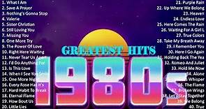 Greatest Hits Of The 80s ~ 80s Music Hits ~ The Best Songs Of The 80s Playlist