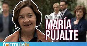 MARÍA PUJALTE vuelve con LOS MISTERIOS DE LAURA: "Me sigo sorprendiendo y riendo con los guiones"