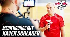 🎙 Mediengespräch mit Neuzugang Xaver Schlager | RB Leipzig