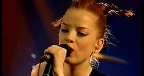 Garbage "Special" and "Keep Breathing" acoustic [Nulle Part Ailleurs, January 1999]