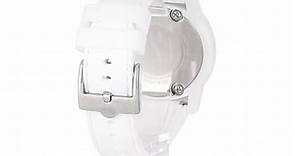 Glam Rock Women's GR61011 Miami Beach White Dial White Silicone Watch