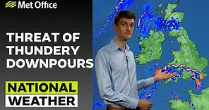 16/09/23 – Ending the weekend with a bang – Evening Weather Forecast UK – Met Office Weather