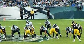 Correll Buckhalter run vs Pittsburgh Steelers