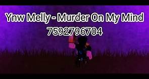 *OCTOBER* ROBLOX ID CODE (WORKING✔) (FIRE🔥) (MURDER ON MY MIND)