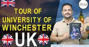 Tour of University of Winchester UK 🇬🇧