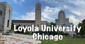 Loyola University Chicago Campus Walk, Late September 2021