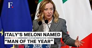 Italian Newspaper Gives PM Giorgia Meloni the Title of “Man of the Year”