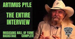 Artimus Pyle Musicians Hall of Fame Backstage, the entire interview.