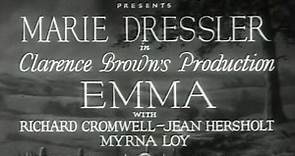 Emma (1932) | Full Movie | Marie Dressler, Myrna Loy, Jean Hersholt, Richard Cromwell