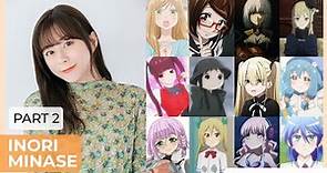 Inori Minase [水瀬いのり] Top Same Voice Characters Roles - PART 2