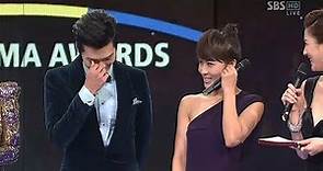 Hyun Bin Ha Ji Won won best couple award for secret garden