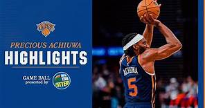 Precious Achiuwa fills the stats sheet in Knicks win over Orlando | March 8th, 2024