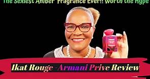 THE SEXIEST AMBER FRAGRANCE EVER - IKAT ROUGE BY ARMANI PRIVE | BEST FRAGRANCES REVIEW