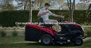 ManoMano.fr "la machine à couper tous les brins d'herbe exactement à la même hauteur" Pub 30s