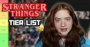 Ranking EVERY Stranger Things Character....