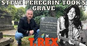 Steve Peregrin Took's Grave - Famous Graves, T-Rex