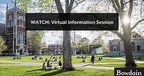Bowdoin College Virtual Information Session