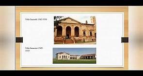 Andrea Palladio y los cuatro libros de la arquitectura. Las villas palladianas