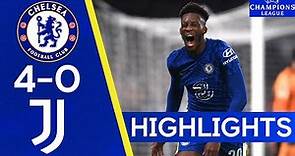Chelsea 4-0 Juventus | Blues Storm Into Round of 16! | Champions League Highlights