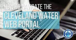 How to Navigate the Updated Cleveland Water Web Portal