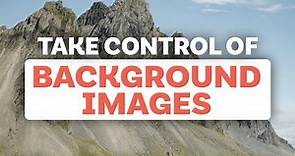 Controlling background-images | CSS Tutorial