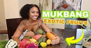 Q&A MUKBANG: let's try the most EXOTIC fruits in Mexico City