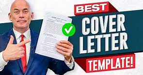HOW TO WRITE A COVER LETTER for a JOB APPLICATION! (The BEST Example COVER LETTER to GET YOU HIRED!)