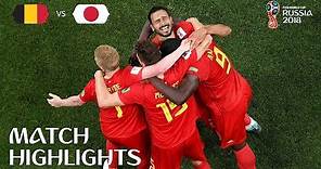 Belgium v Japan | 2018 FIFA World Cup | Match Highlights