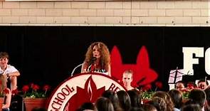 Sue LaColla's Commencement Speech for Fox Lane Middle School 2010