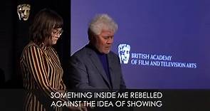 Pedro Almodóvar | BAFTA Screenwriters’ Lecture Series