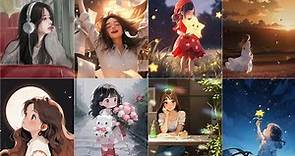 🥀Cartoon girls unique dpz |🌈Cute cartoon baby dp| Anime dp photo| unique whatsapp dp images