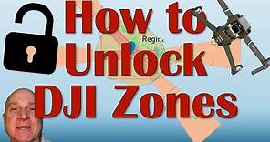 How to Unlock DJI FlySafe GEO Zones for the Mini, Mini 2 and other DJI Drones